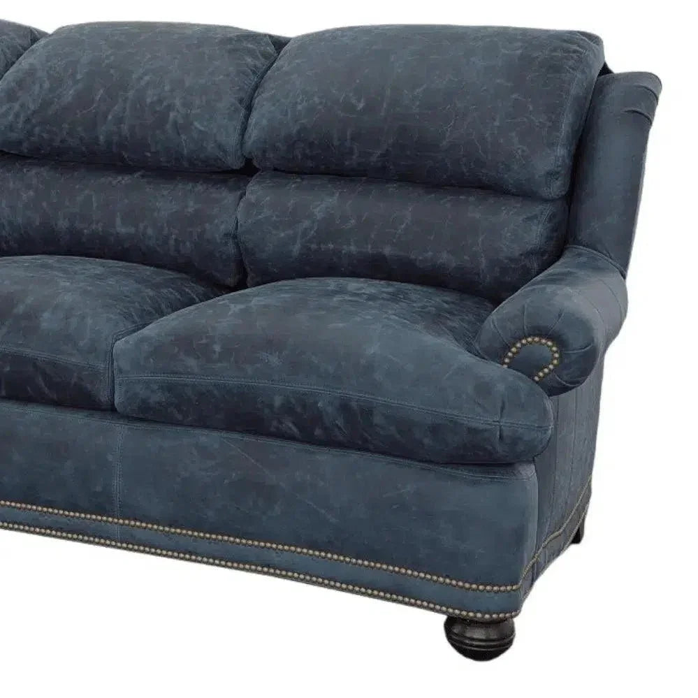 Gunslinger Leather Sofa - Custom Benchmade USA