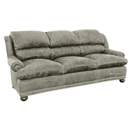 Gunslinger Leather Sofa - Custom Benchmade USA