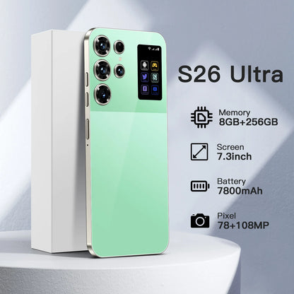 Good Quality 5G Original Mobile Phone S26 Ultra SmartPhone 7.3HD Screen 16G+1T Android14 Dual Sim Face Unlocked