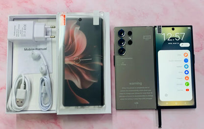 22G+2TB S25 Ultra Factory Price Big Screen Version Android 5G Smartphone Dual-SIM HD Unlocked Phones Built-in Pen 108MP