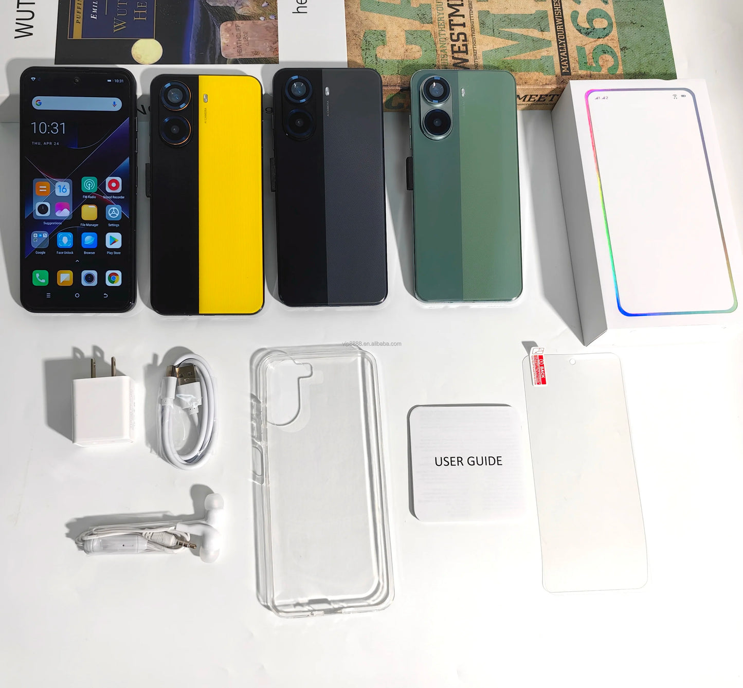 Real High Quality X7 Pro 16+1TB Smartphone Hot Selling 7.3 Inch Big Screen Cheap Android 14 Cellphones Smart Phones