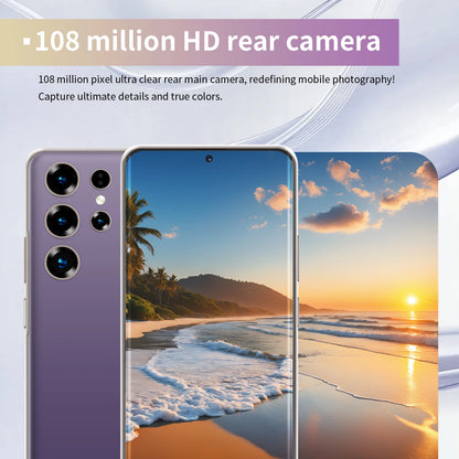 Sell Well Very Friendly Factory Price S26 Ultra Smartphone 8GB+256GB Unlocked Dual Card 7.3 Inches Screen Mobile Phones