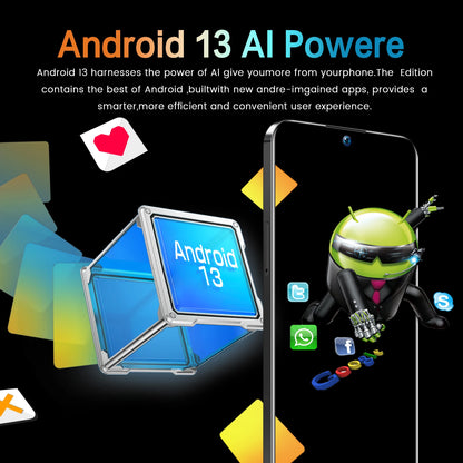 5G Phones Android 13.0 Mobile Phones Cellphone Original S25 Ultra 16GB+512GB Smartphone 7.3 Inch Unlocked Dual Card Smart Phone
