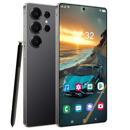 Best Selling S24 Ultra 5G Smartphone 7-Inch Version with Dual SIM Android14 CDMA Cellular 4G/5G Mobile Phones