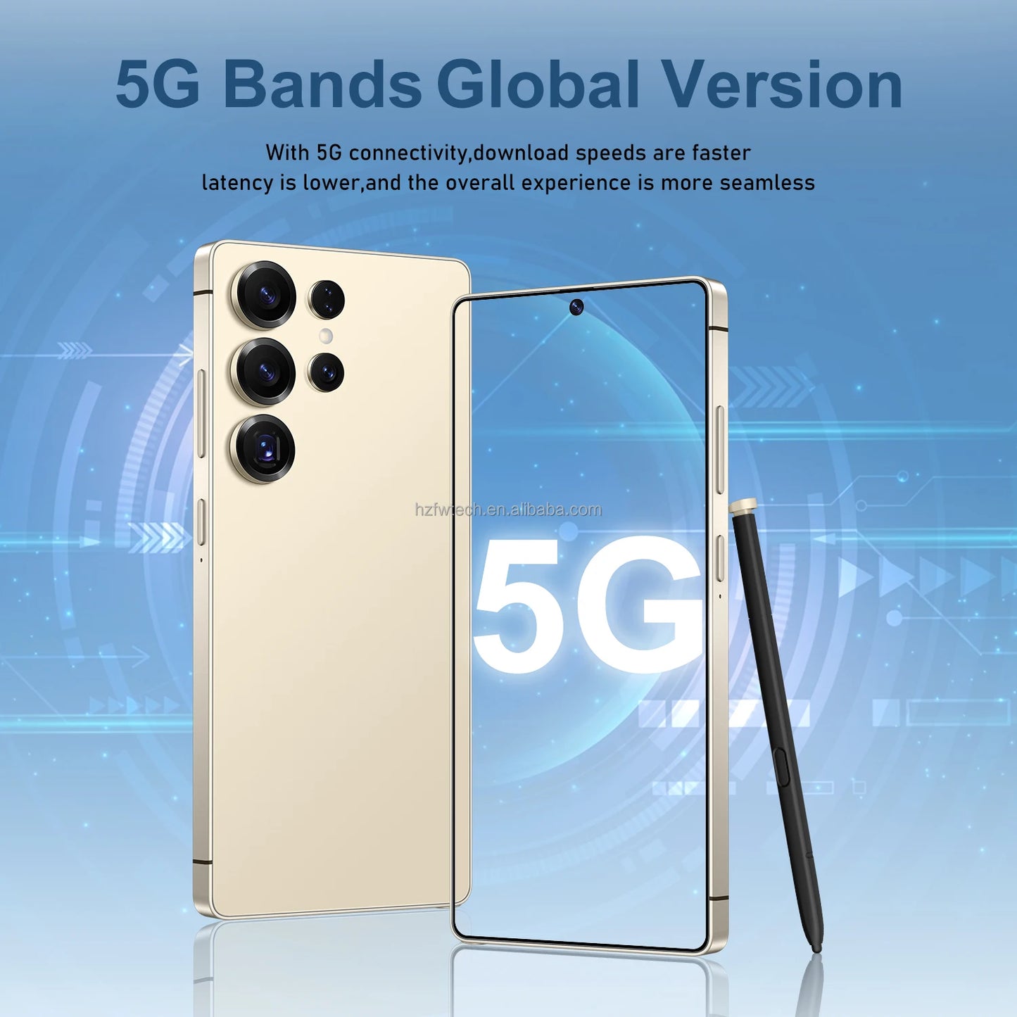S25 Ultra Smartphone7.3inch Unlocked Dual Card 5G Smartphone Android Mobile Phones Telephone Wholesale Original S25 16G+1TB
