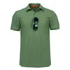 Mens Tactical Quick Dry Polo Shirt for Summer Outdoor Breathable Paintball Training T-shirt Solid 100% Polyester Camouflage Top
