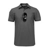 Mens Tactical Quick Dry Polo Shirt for Summer Outdoor Breathable Paintball Training T-shirt Solid 100% Polyester Camouflage Top