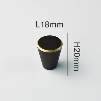 IHOMCASA Round Brass Gold Furniture Handles For Drawers Bathroom Kitchen Storage Cabinet Pulls Wardrobe Shoe Cupboard Door Knob