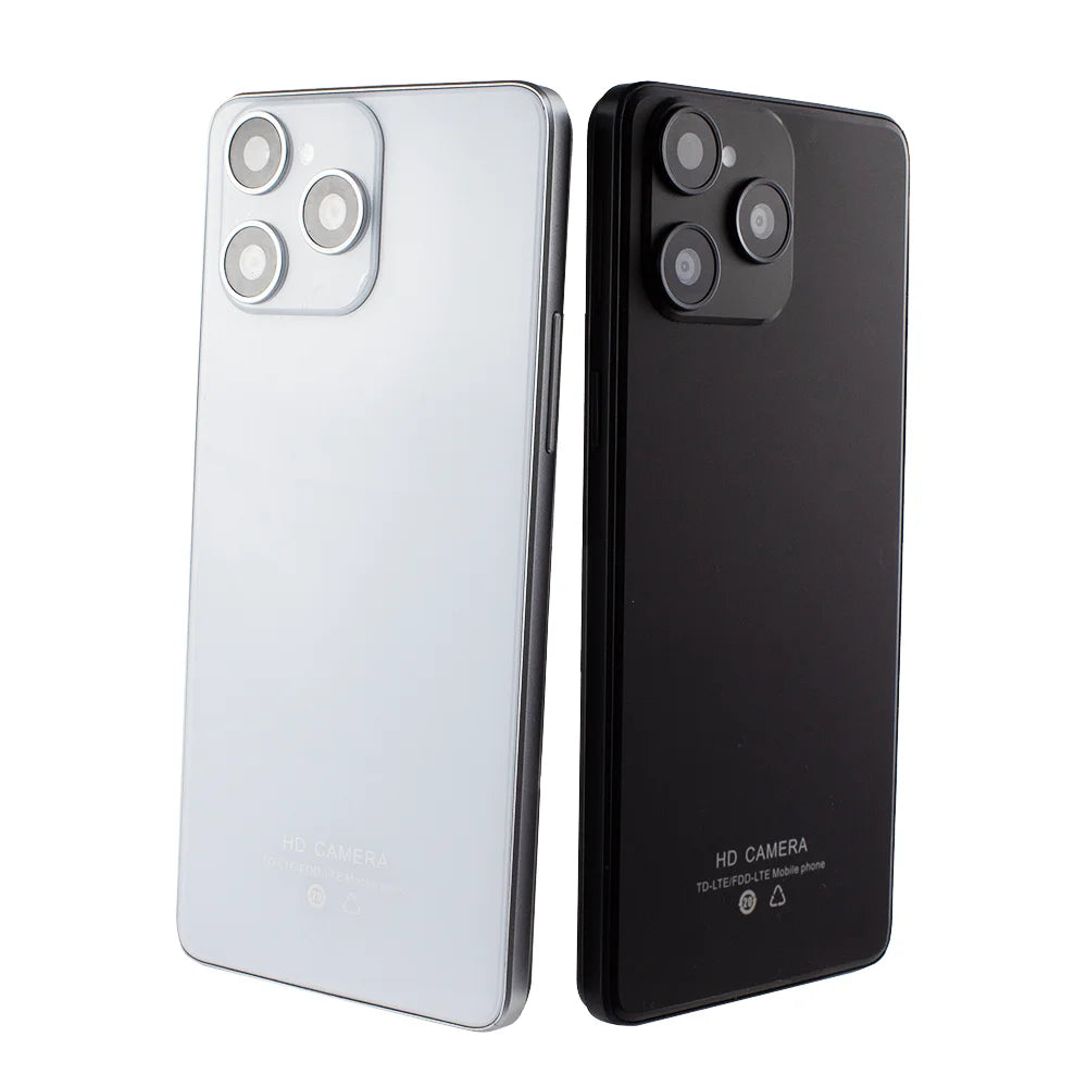 2025 Unlocked MTK 6771 Octa Core Face ID 3G/4G Mobile Phone 6.3inch HD OLED Screen 128GB ROM LTE Connectivity Smartphones New