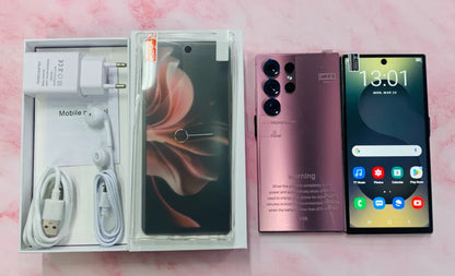 22G+2TB S25 Ultra Factory Price Big Screen Version Android 5G Smartphone Dual-SIM HD Unlocked Phones Built-in Pen 108MP