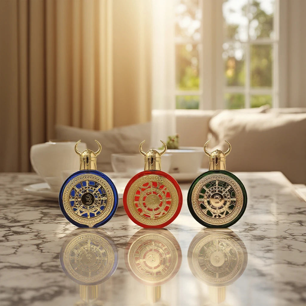 Best-Selling Green Bull Head Perfume for Men and Women Floral Scent in Spray Form Direct From Dubai Arabia Middle East