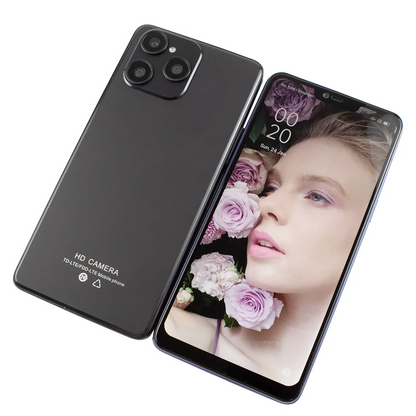 2025 Unlocked MTK 6771 Octa Core Face ID 3G/4G Mobile Phone 6.3inch HD OLED Screen 128GB ROM LTE Connectivity Smartphones New