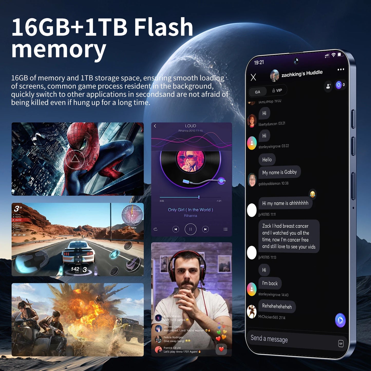 The Best Price 2025 Latest S25 Ultra Smart Phone 16G+1TB Android Hot Style Gaming Phone HD Screen 5G Cellular Cheap Phones