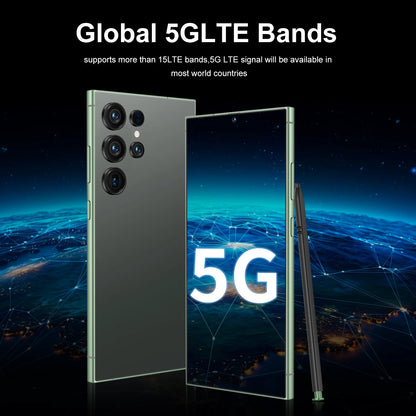 22G+2TB S25 Ultra Factory Price Big Screen Version Android 5G Smartphone Dual-SIM HD Unlocked Phones Built-in Pen 108MP