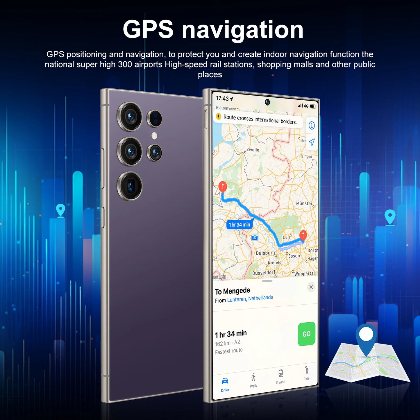 22G+2TB S25 Ultra Factory Price Big Screen Version Android 5G Smartphone Dual-SIM HD Unlocked Phones Built-in Pen 108MP