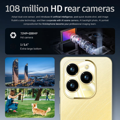 Top Selling Newest Mobile Phone Hot 40 Pro True 4G Smart Phone Manufacturing 7GB 64GB 6.5Inch Big Screen Smart Phones Android