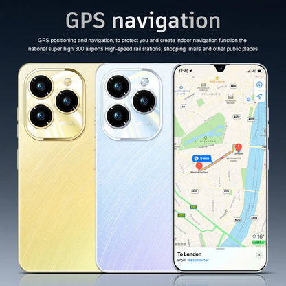 Top Selling Newest Mobile Phone Hot 40 Pro True 4G Smart Phone Manufacturing 7GB 64GB 6.5Inch Big Screen Smart Phones Android