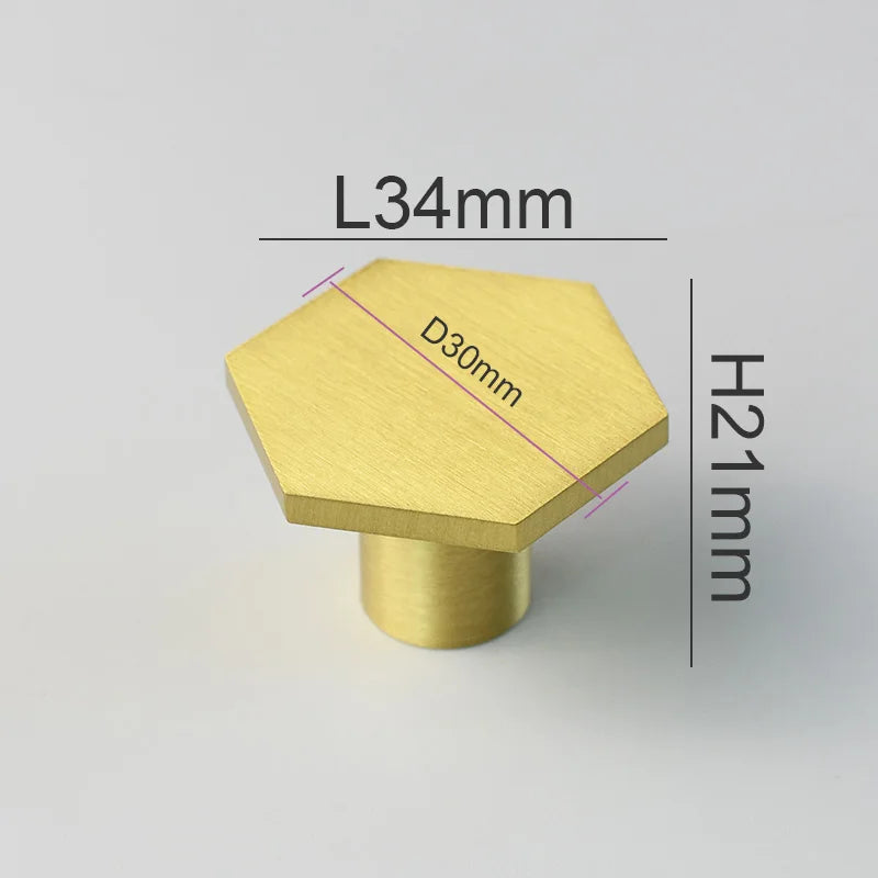 IHOMCASA Round Brass Gold Furniture Handles For Drawers Bathroom Kitchen Storage Cabinet Pulls Wardrobe Shoe Cupboard Door Knob