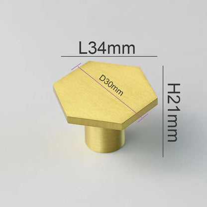 IHOMCASA Round Brass Gold Furniture Handles For Drawers Bathroom Kitchen Storage Cabinet Pulls Wardrobe Shoe Cupboard Door Knob