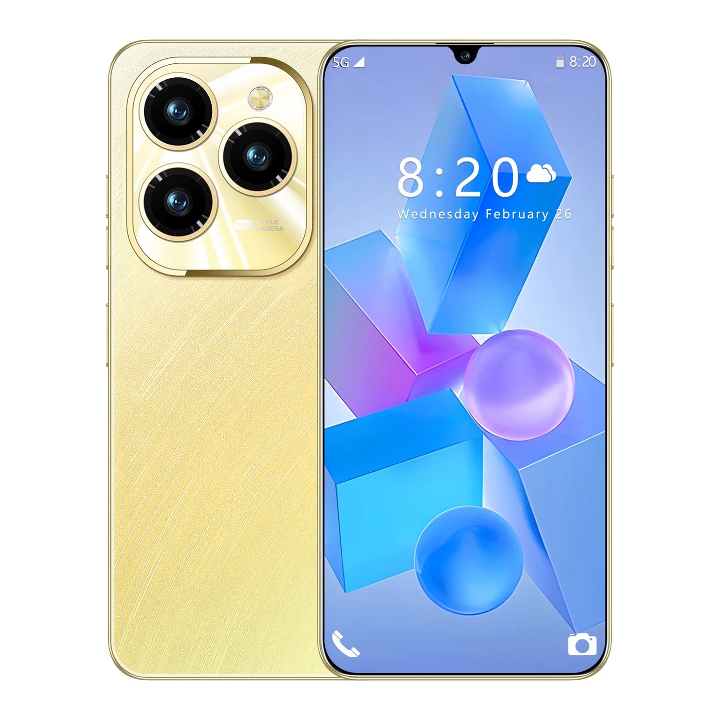 Top Selling Newest Mobile Phone Hot 40 Pro True 4G Smart Phone Manufacturing 7GB 64GB 6.5Inch Big Screen Smart Phones Android