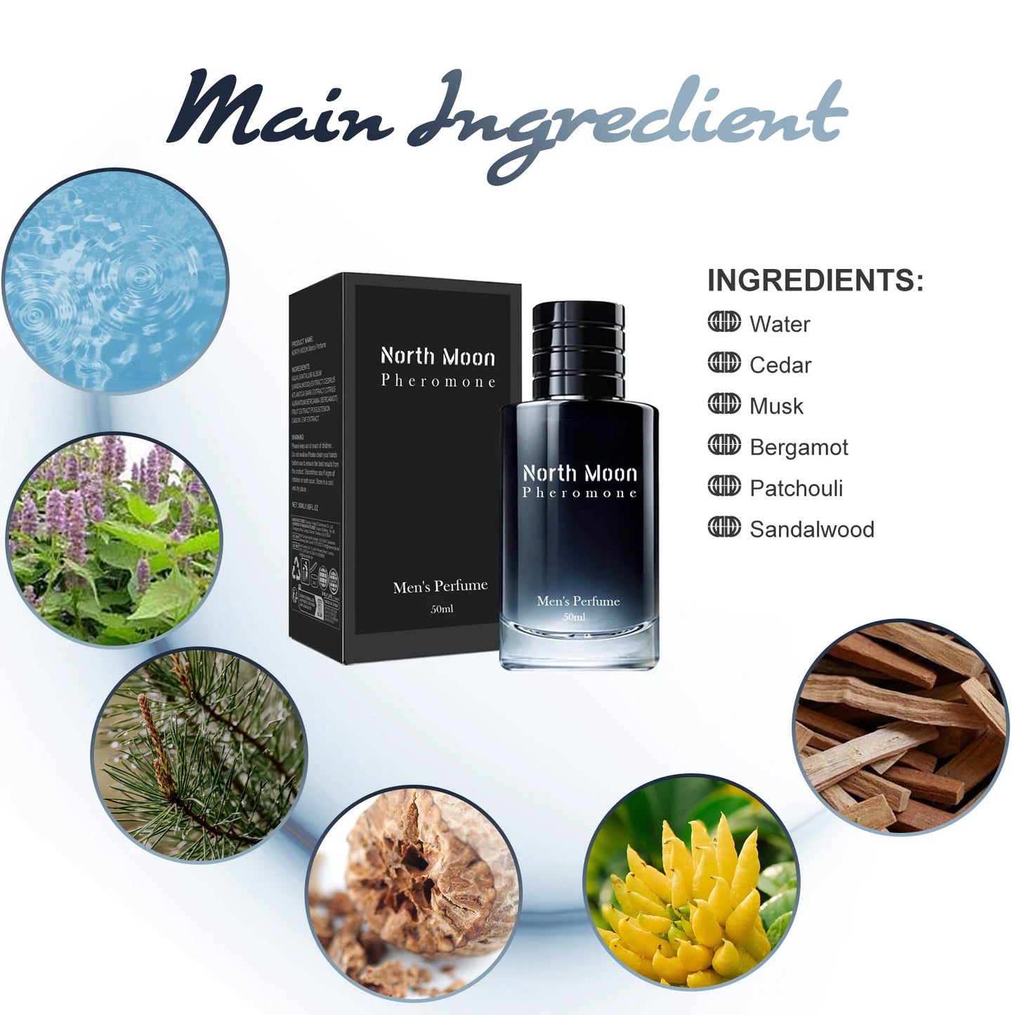 Men Perfume with Long Lasting Fragrance for Date and Daily Use 50mL 30mL 35mL