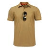 Mens Tactical Quick Dry Polo Shirt for Summer Outdoor Breathable Paintball Training T-shirt Solid 100% Polyester Camouflage Top