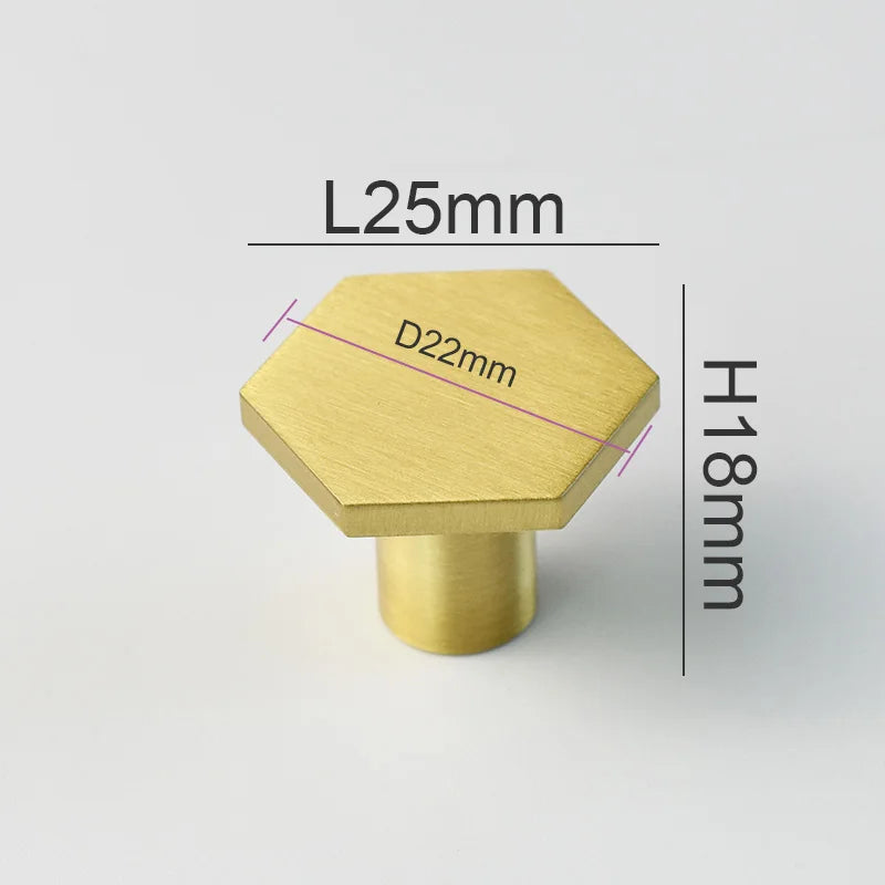 IHOMCASA Round Brass Gold Furniture Handles For Drawers Bathroom Kitchen Storage Cabinet Pulls Wardrobe Shoe Cupboard Door Knob