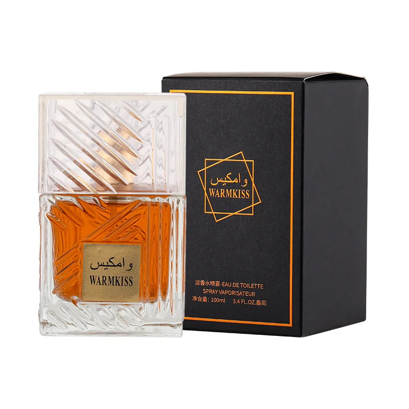 Middle East Dubai UAE Luxury Men's Woody & Milk Fragrance Long-Lasting Light Spray Perfume 100ml Shandong Origin ARAB Style