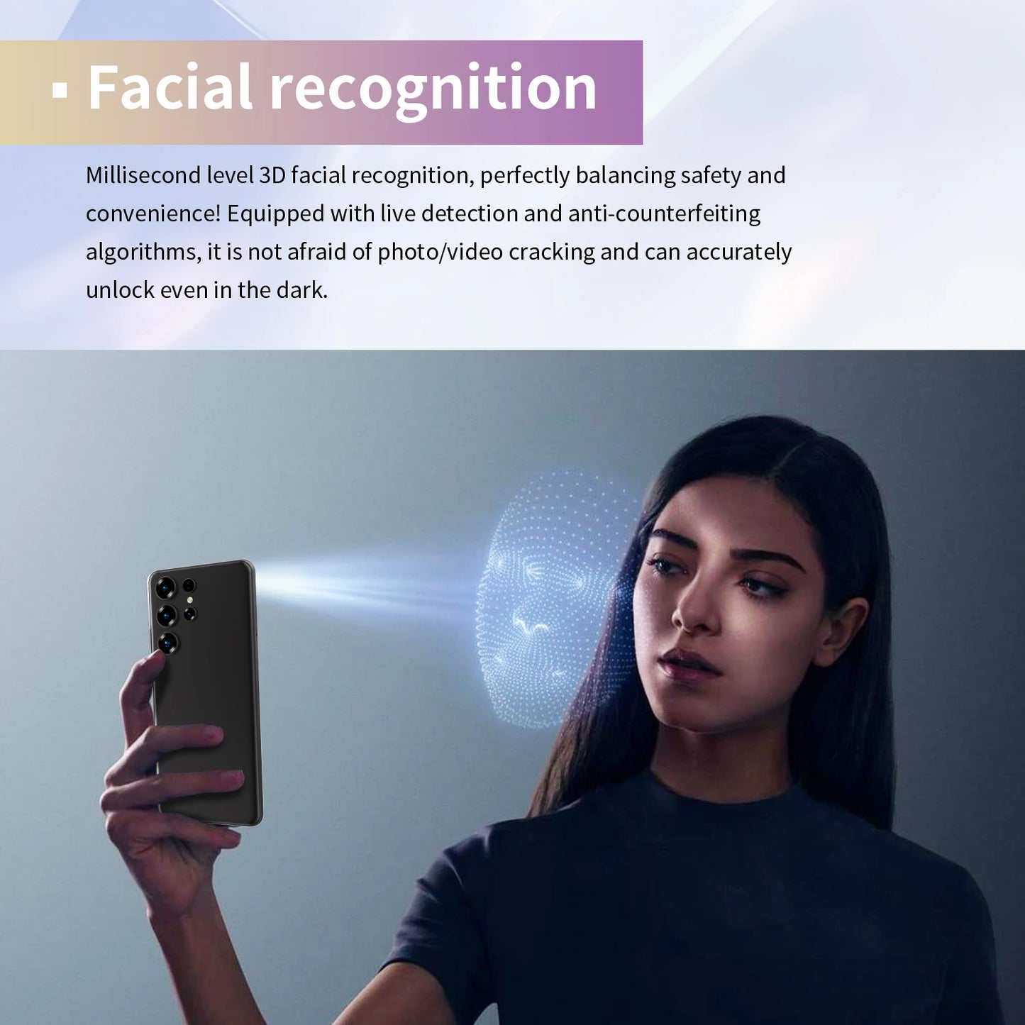 Sell Well Very Friendly Factory Price S26 Ultra Smartphone 8GB+256GB Unlocked Dual Card 7.3 Inches Screen Mobile Phones