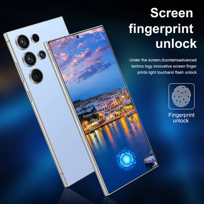 22G+2TB S25 Ultra Factory Price Big Screen Version Android 5G Smartphone Dual-SIM HD Unlocked Phones Built-in Pen 108MP