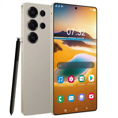 Best Selling S24 Ultra 5G Smartphone 7-Inch Version with Dual SIM Android14 CDMA Cellular 4G/5G Mobile Phones