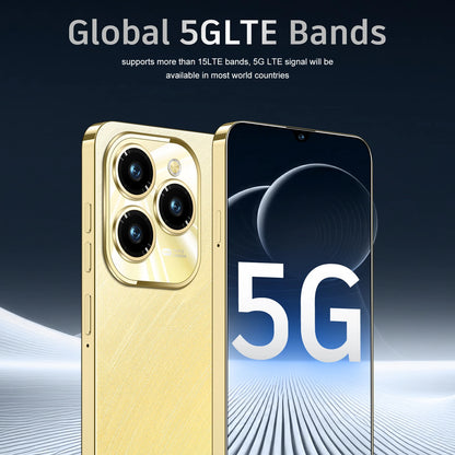 Top Selling Newest Mobile Phone Hot 40 Pro True 4G Smart Phone Manufacturing 7GB 64GB 6.5Inch Big Screen Smart Phones Android