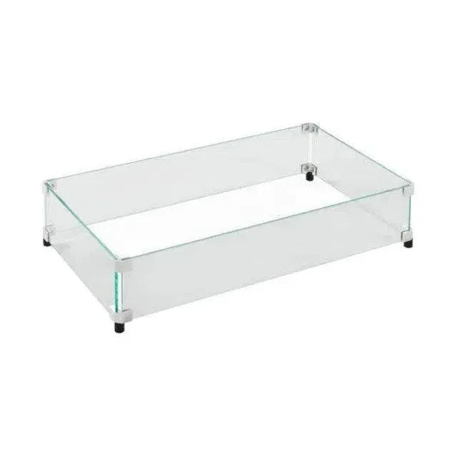 HDPE Poly Wood Rectangular Fire Table USA Made