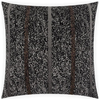 Hader Black Throw Pillow With Insert