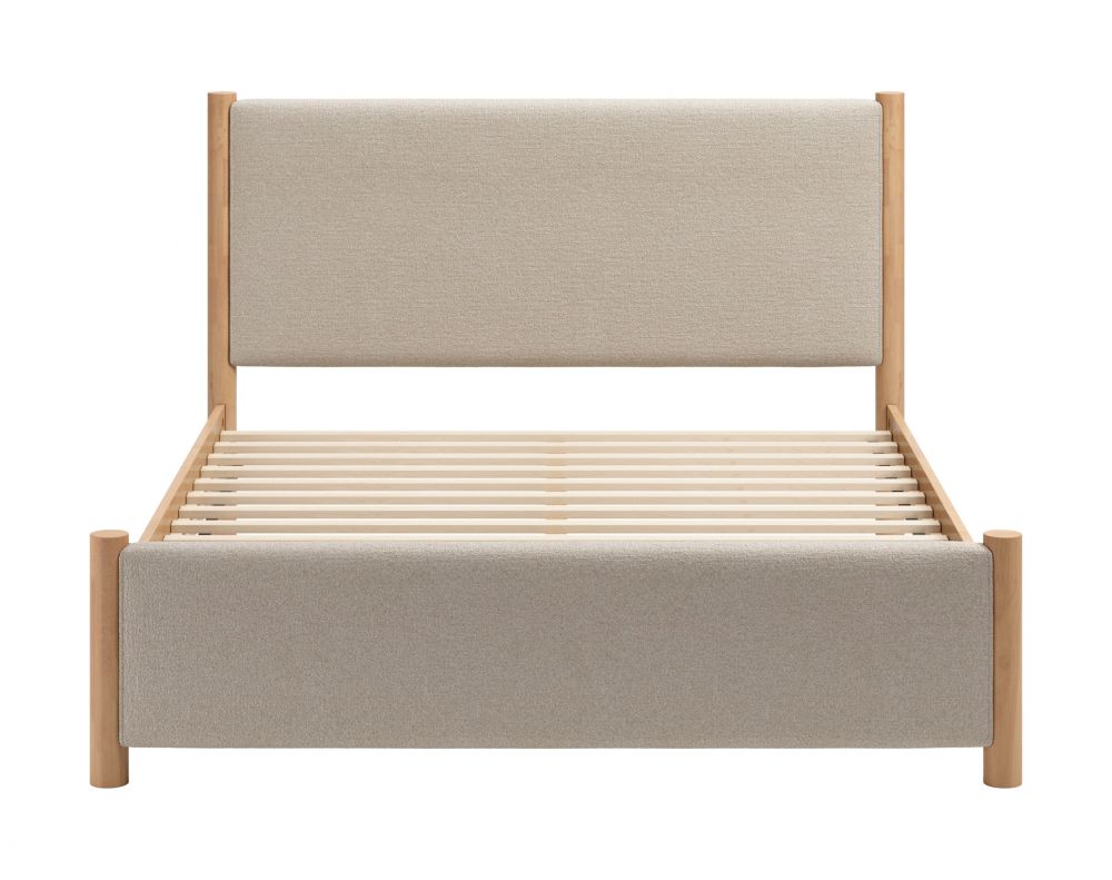 Hadi Textured Fabric Bed