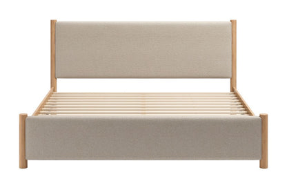 Hadi Textured Fabric Bed