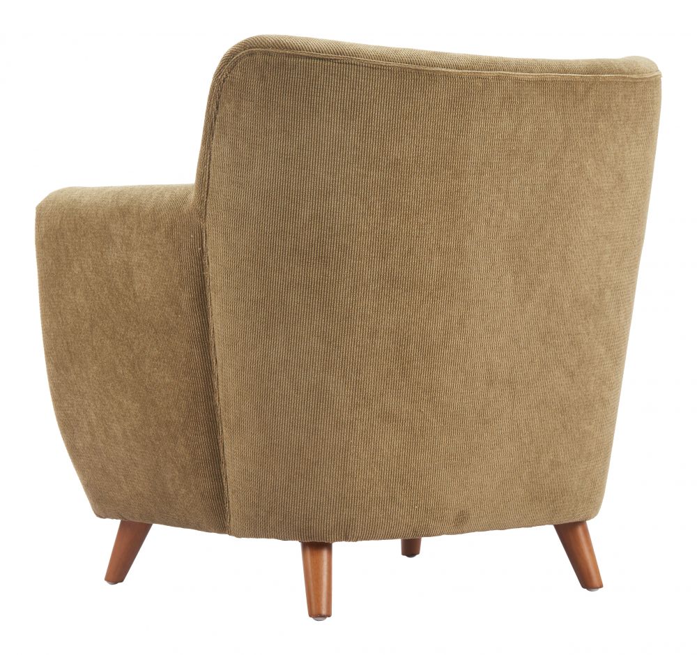 Hako Olive Fabric Club Chair