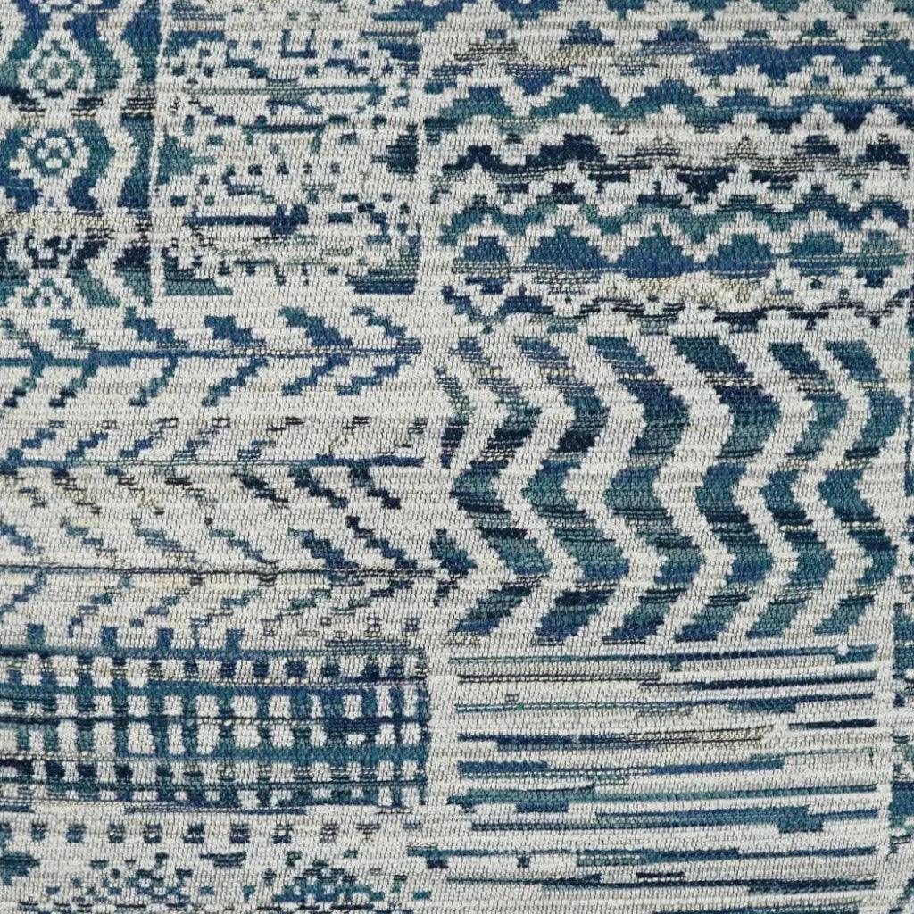 Hallston Indigo Global Blue Large Throw Pillow Insert