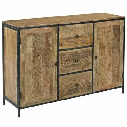 Haloneth Wood Brown Sideboard
