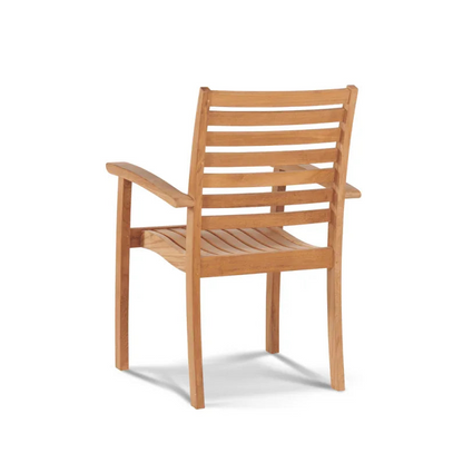 Hamilton Teak Patio Square Dining Set 7PC