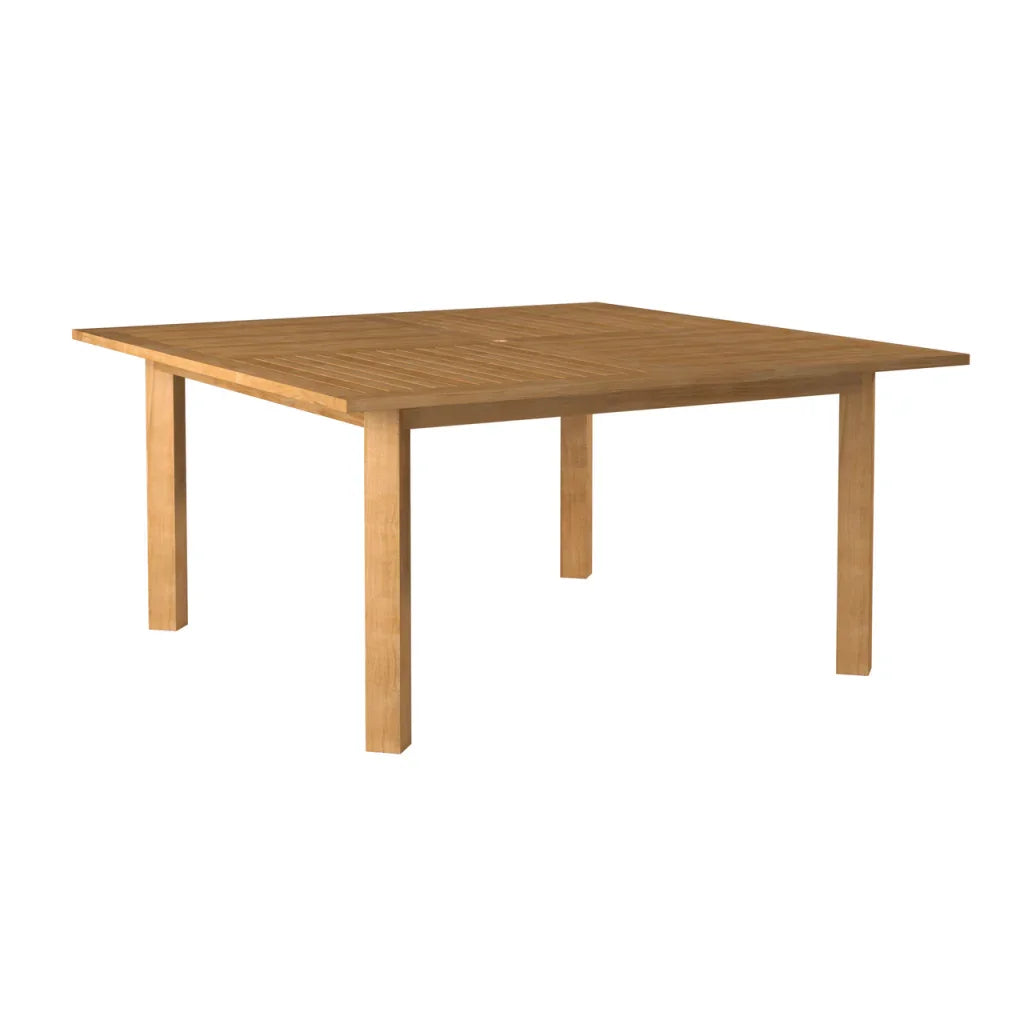 Hamilton Teak Patio Square Dining Set 7PC