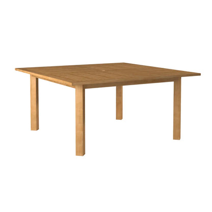 Hamilton Teak Patio Square Dining Set 7PC