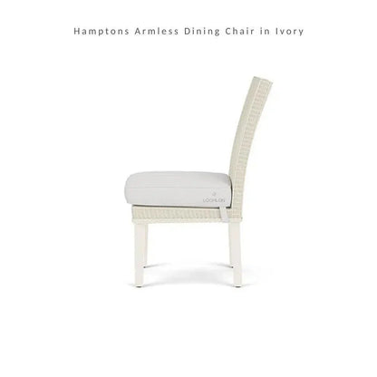 Hamptons Outdoor Furniture Wicker Dining Chair