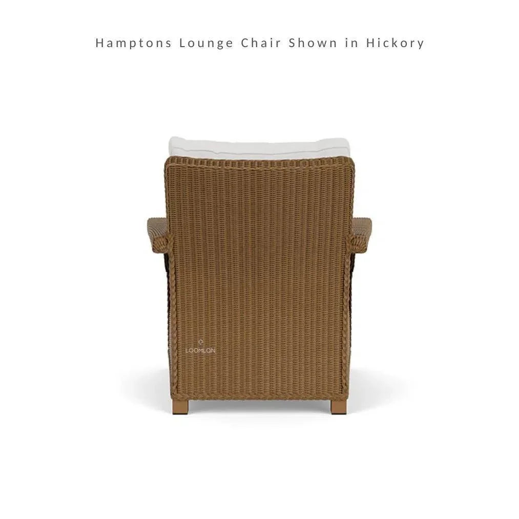Hamptons Outdoor Furniture Wicker Lounge Chair