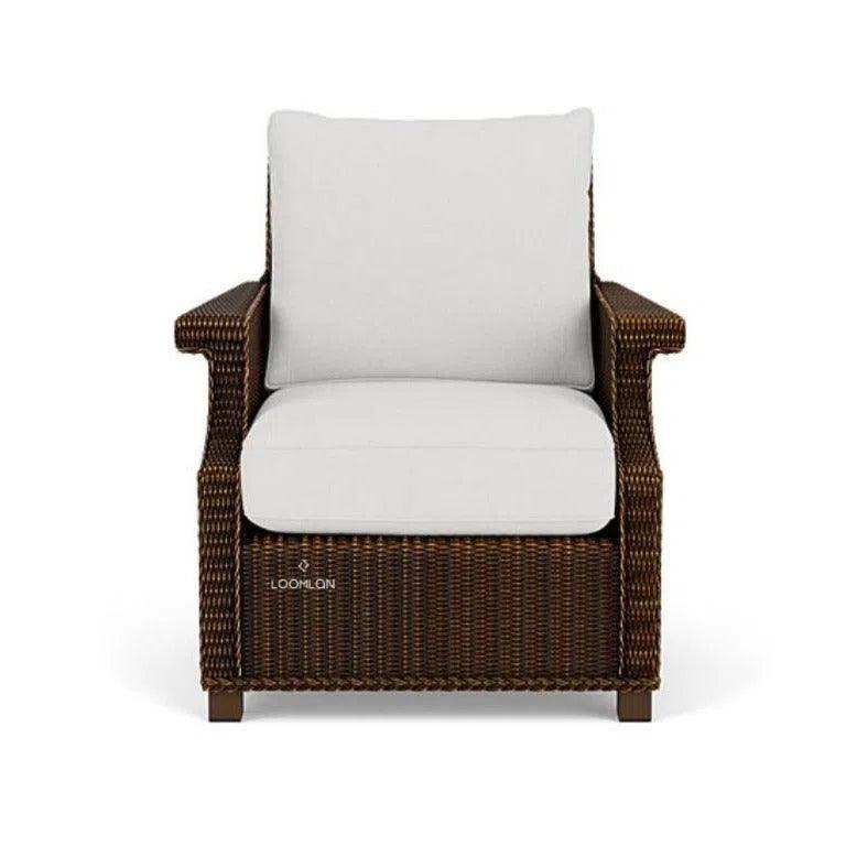 Hamptons Outdoor Furniture Wicker Lounge Chair