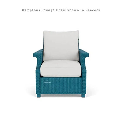 Hamptons Outdoor Wicker Lounge Chair Set With Table Set