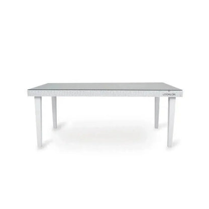 Hamptons Wicker Rectangular Outdoor Dining Table