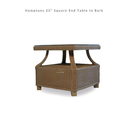 Hamptons Outdoor Wicker Corner Sectional with Table