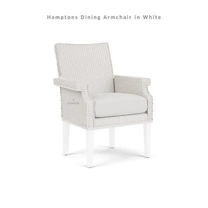 Hamptons Outdoor Wicker Dining Table Set 6PC