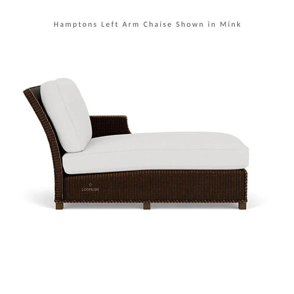 Hamptons Outdoor Wicker Sectional with Coffee Table Set